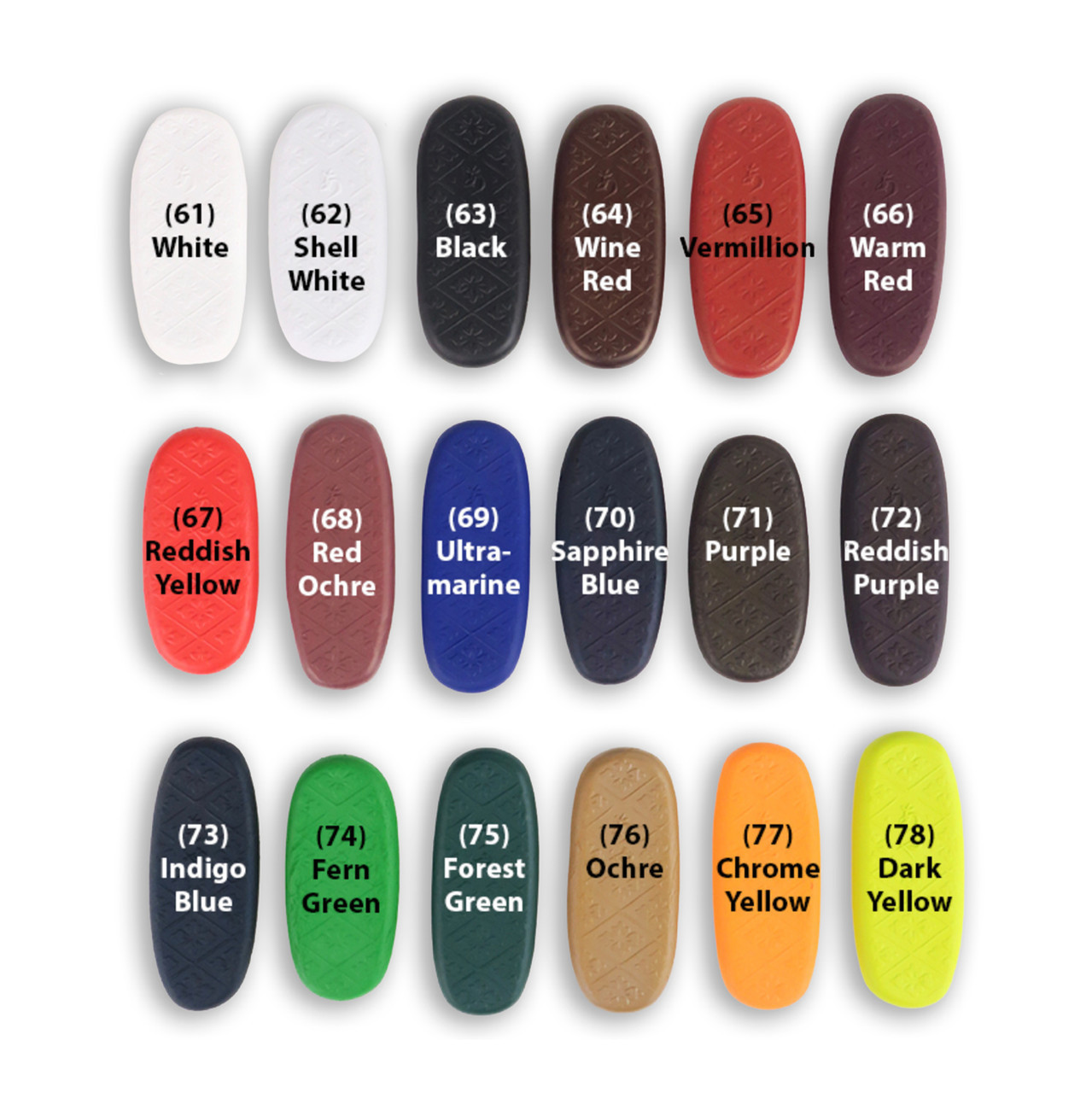 Japanese Color Ink Sticks - John Neal Books