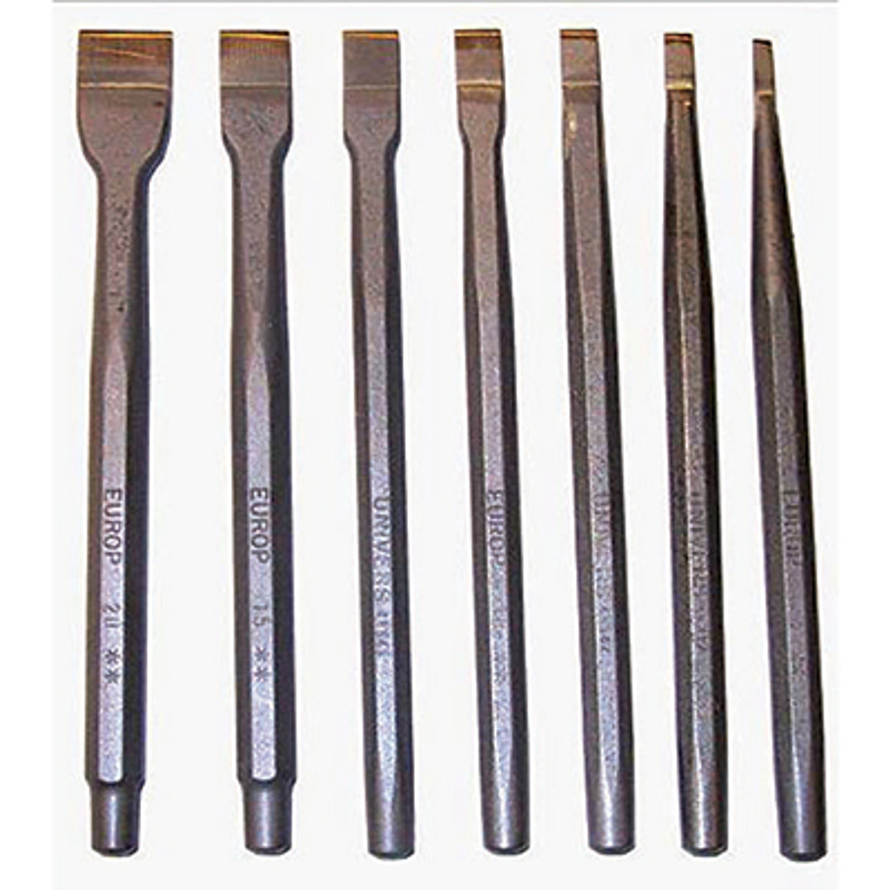 1PC Pointed/Flat Mouth Chisel Handmade Alloy Tungsten Steel Chise Stone  Splitting Chisel For Carving Stone