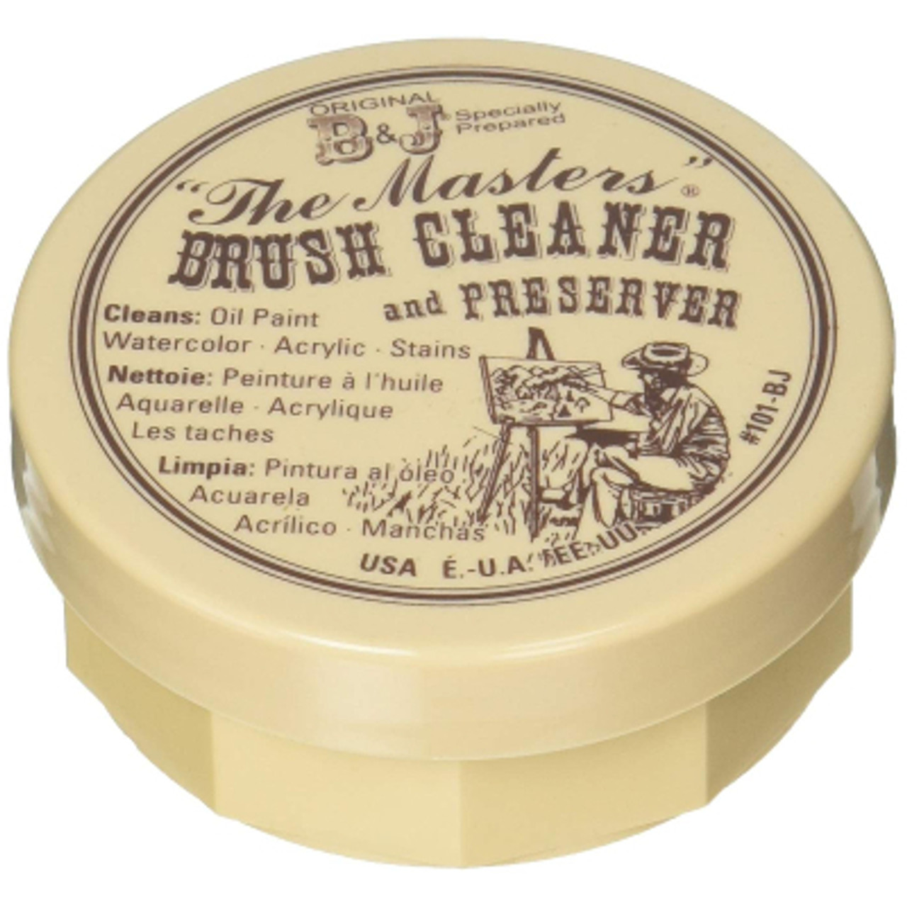 General's The Masters Brush Cleaner and Preserver Mini 0.25 oz