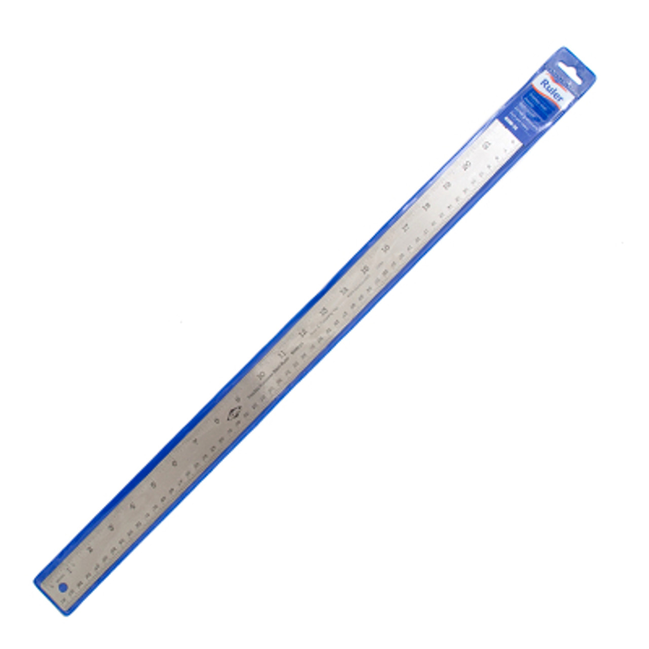 Metal Ruler 12 Inch - Stainless Steel Cork Back Metal Ruler