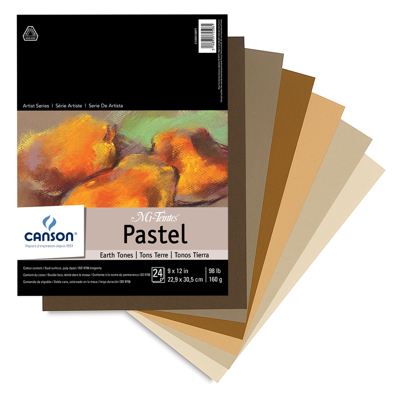 Canson Mi-Teintes Art Paper Sheets and Packs