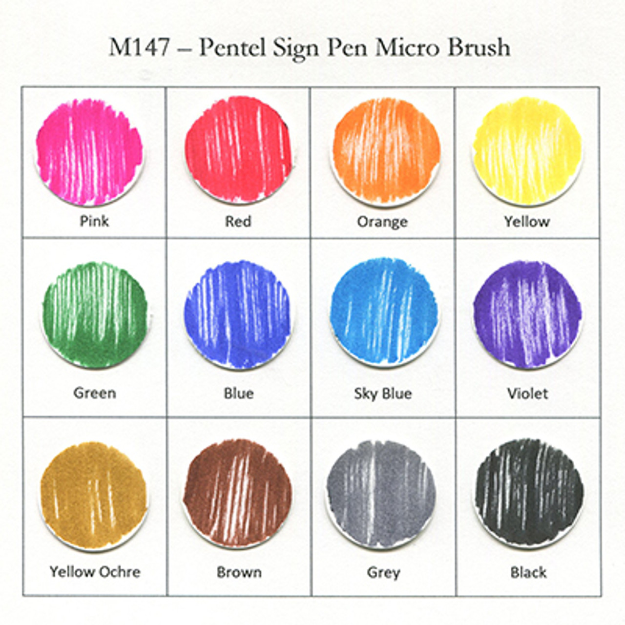 Pentel Artist Sign Pen - Micro Brush Tip