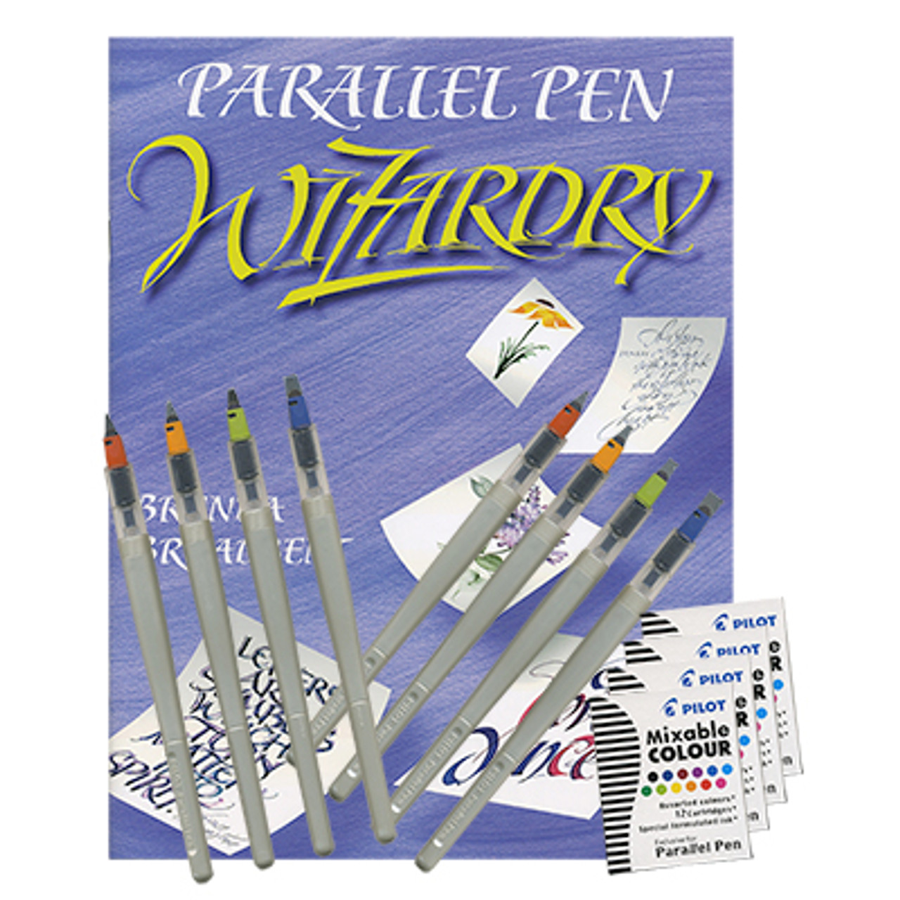 Set of 6 Pilot Parallel Pens - John Neal Books