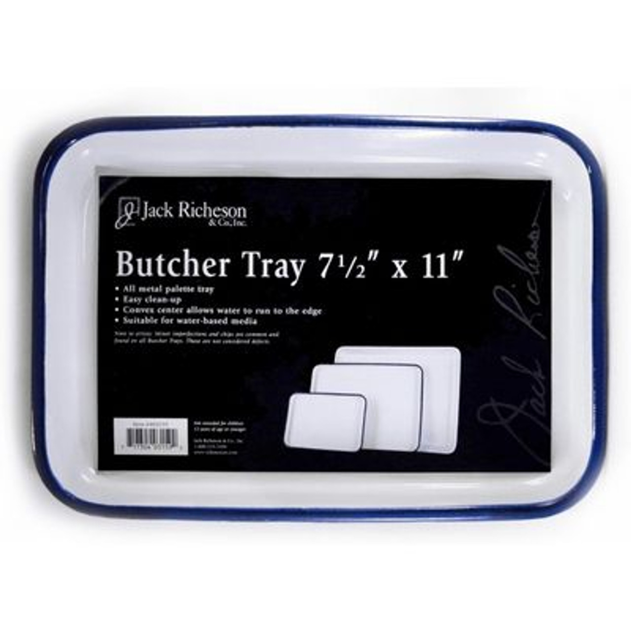Porcelain Butcher Tray 7.5x11