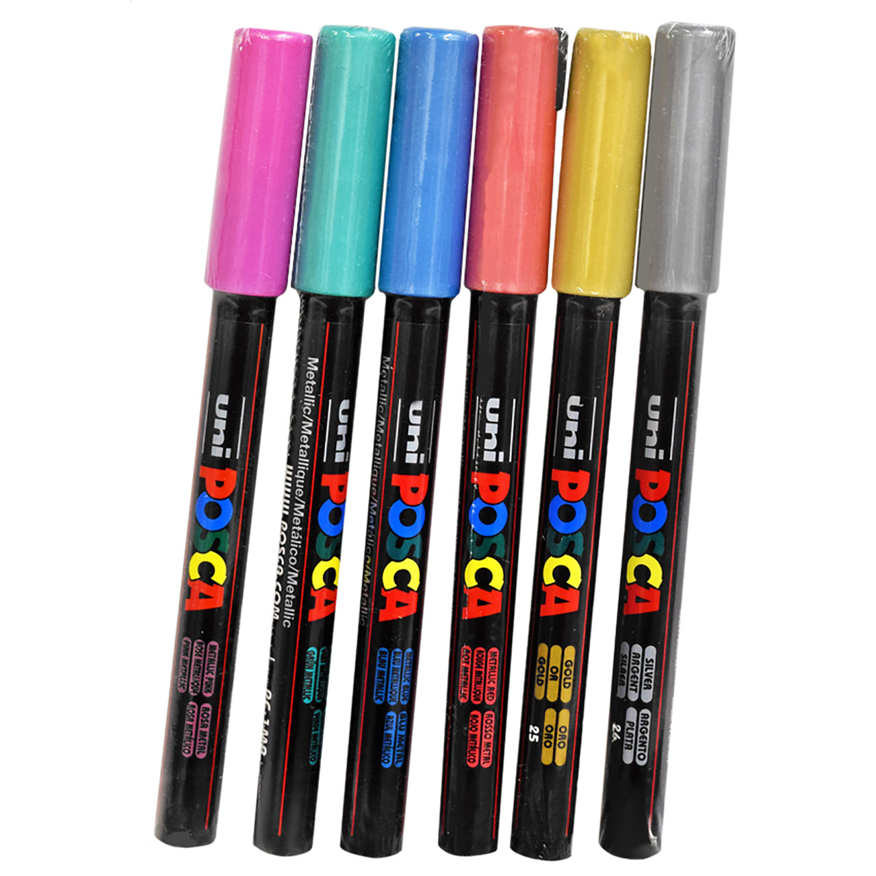 Posca Paint Marker Extra Fine Set - Classic Colors - John Neal Books