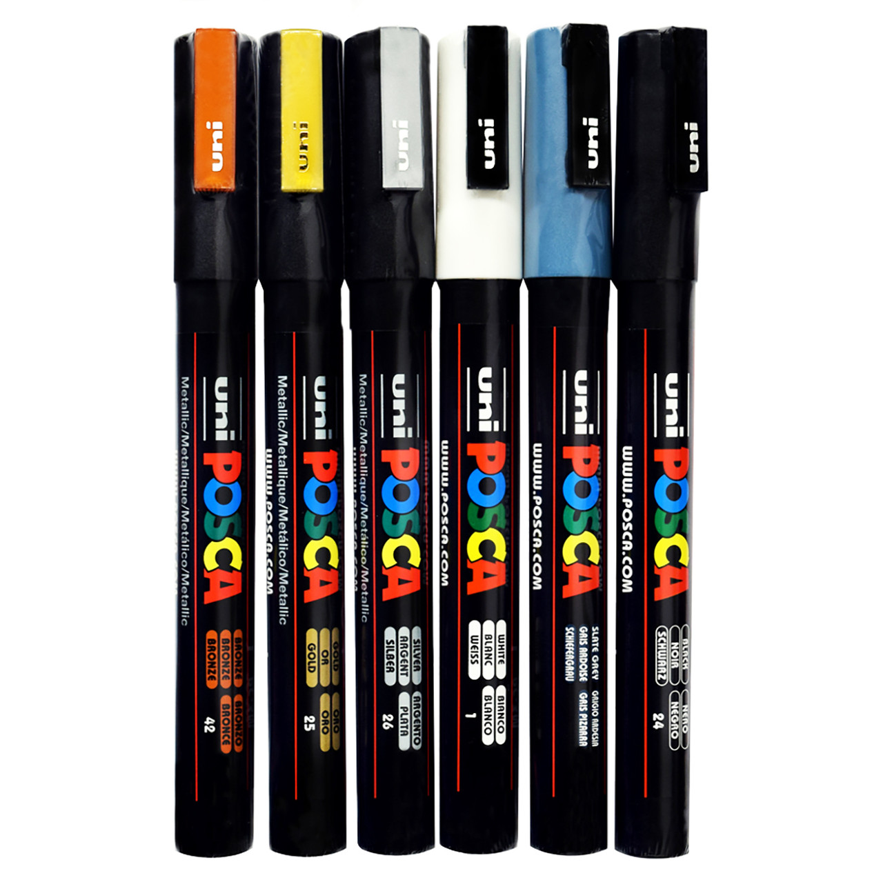 Uni POSCA PC-3M fine Paint Marker Pens 17 Colors Free Choice