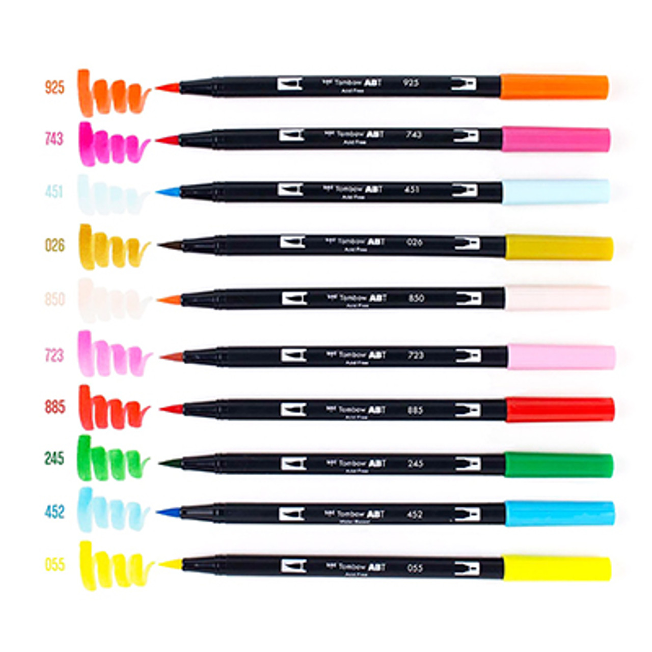 Tombow Dual Brush Pen Set – January Letterpress