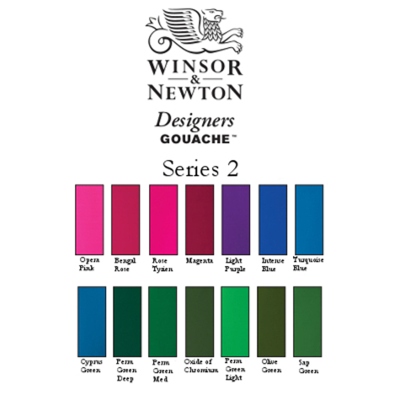Winsor & Newton Designers Gouache 14ml Tube - Turquoise Blue