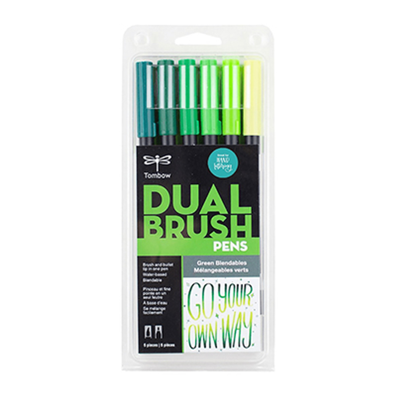 Tombow : Dual Tip Blendable Brush Pen Sets