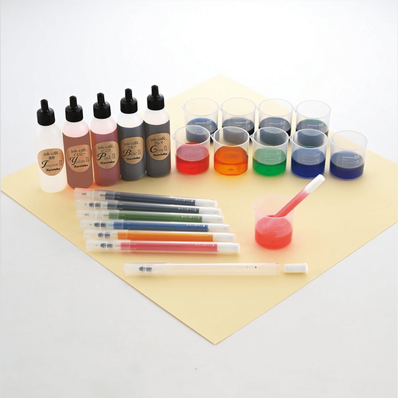 Kuretake DIY Ink Cafe at Home Kit - John Neal Books