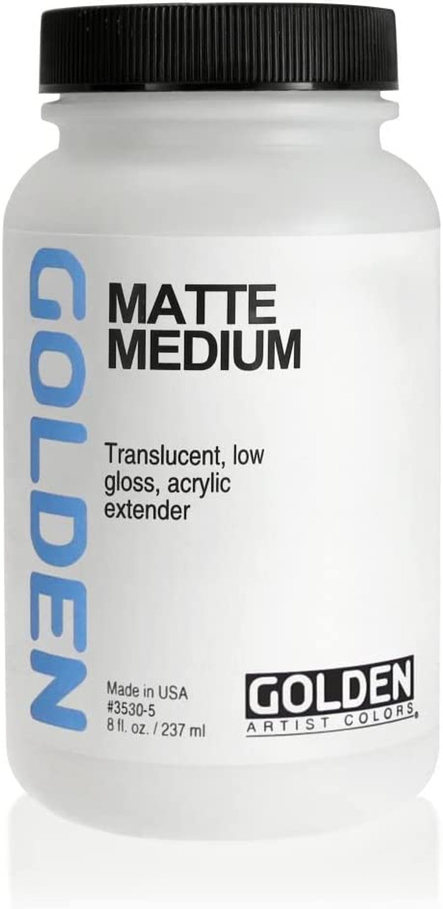 Golden Matte Medium - 8 oz