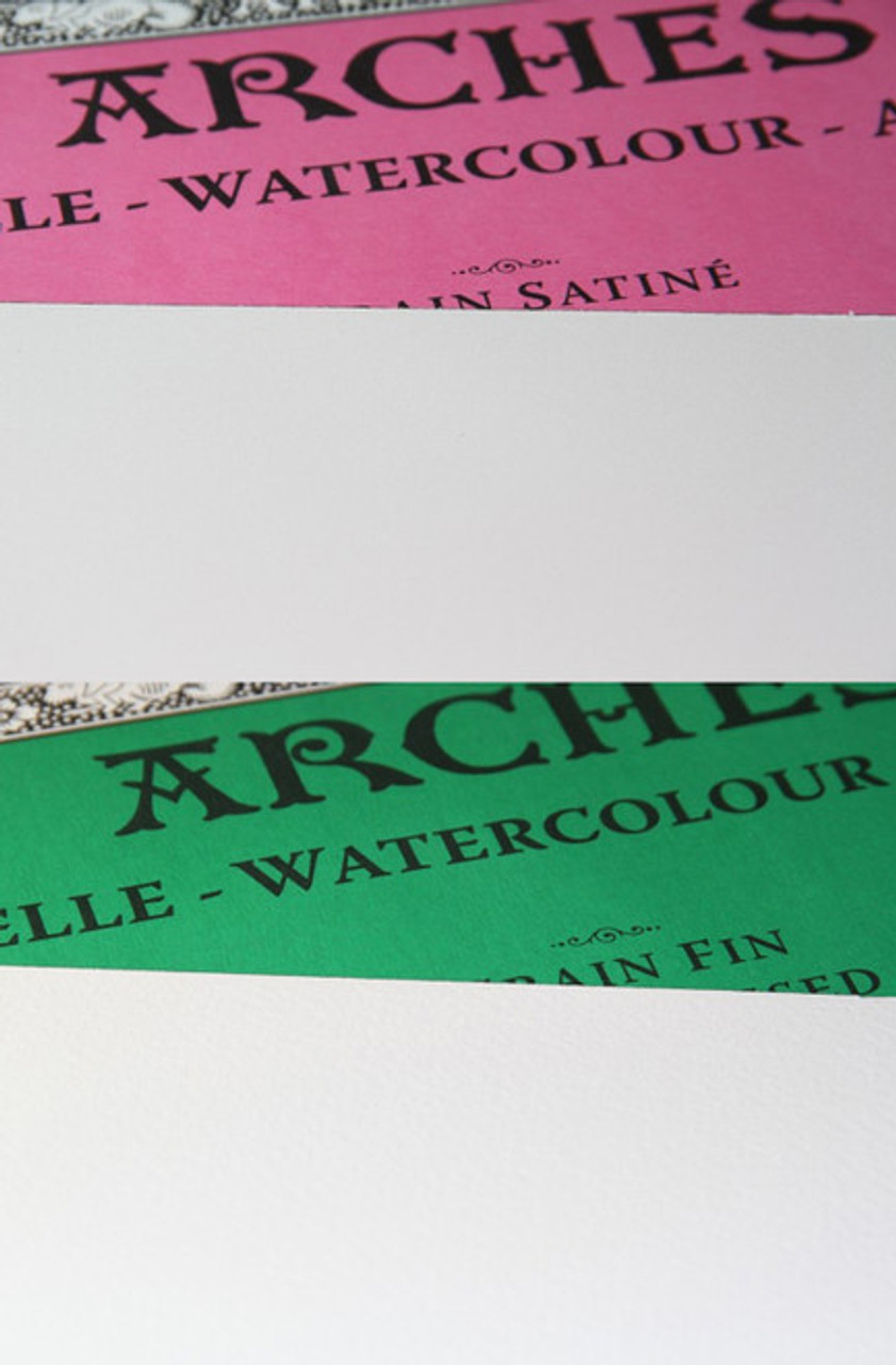 Arches Watercolor Paper Pack, 90lb Hot Press, 8.5x11in, 20 sheets