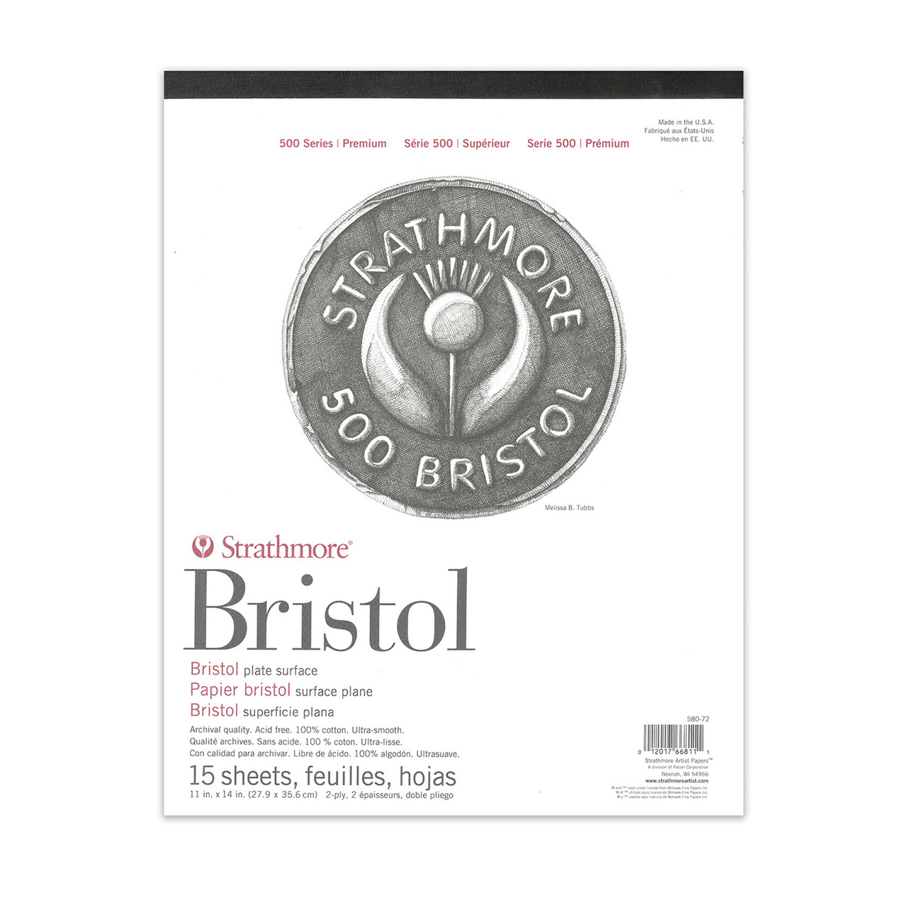 Strathmore 500 Bristol board 10 sheets - arts & crafts - by owner