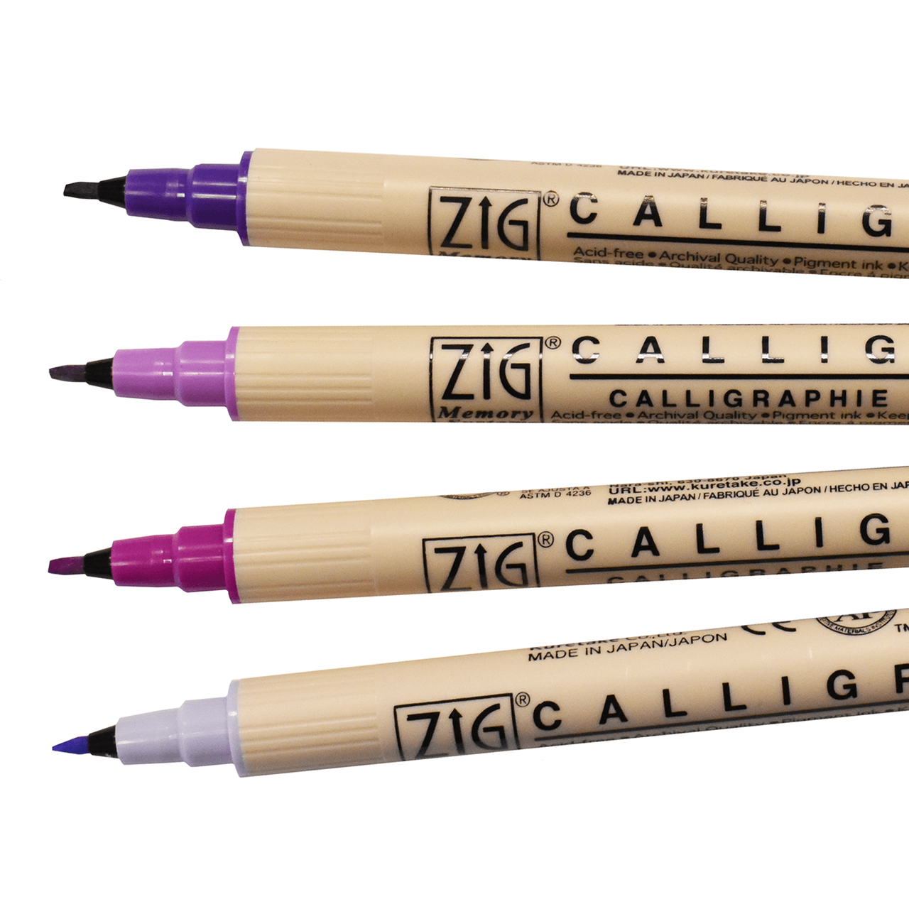 Leisure Arts Dual Ended Calligraphy Markers Set 12pc