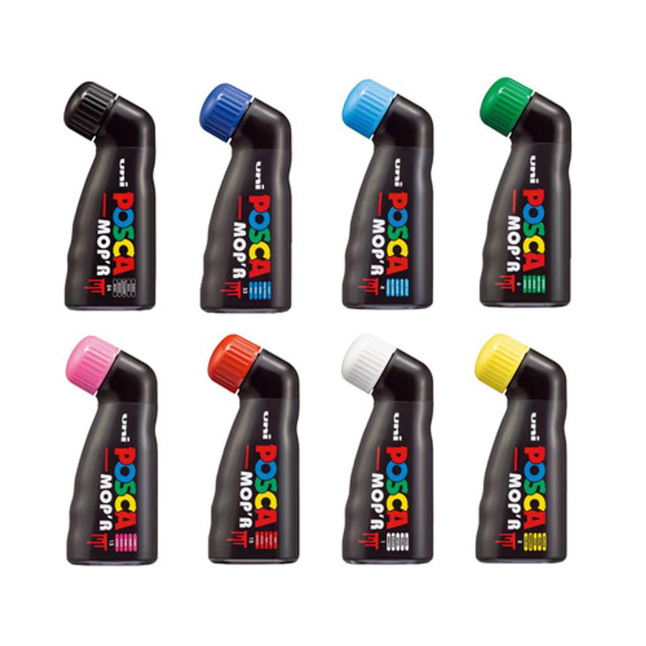 uni® POSCA® MOP'R PCM-22 Water-Based Paint Markers (8 Pack)