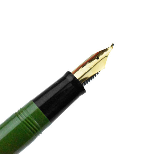 Sailor Fude de Mannen Fountain Pen, Wakatake 55° (Bamboo Green)