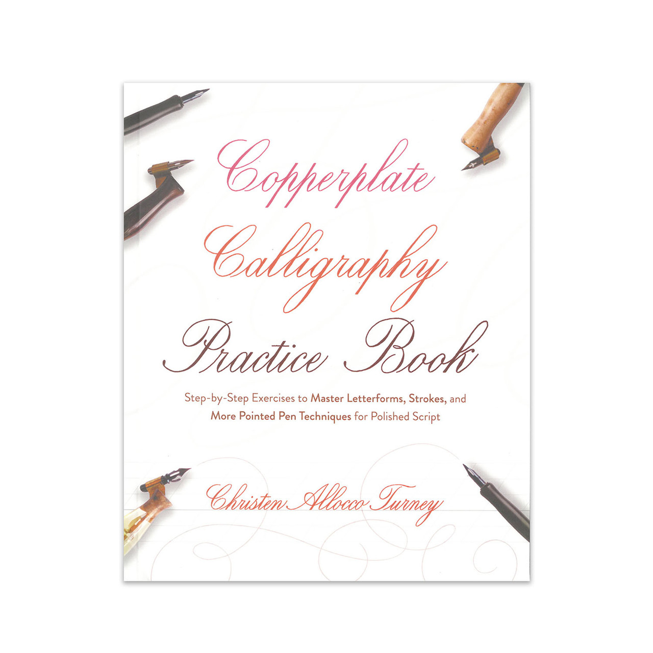 Practice　Book　Copperplate　Turney　Christen　Calligraphy　by　Allocco