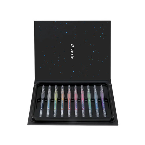 karin Deco Gel 1.0, Set of 10 Milky Way Fluorescent Gel Pens