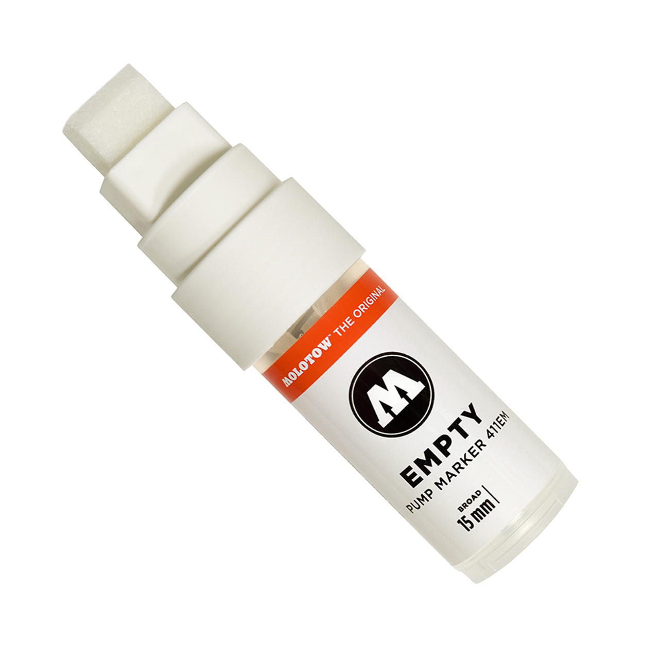 Molotow Empty Pump Marker, Pocket Size, 15mm Broad Tip (411EM