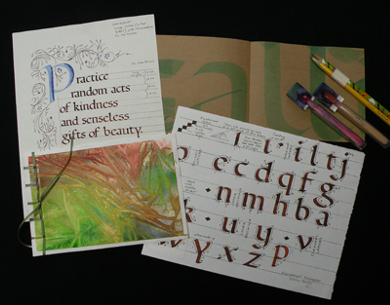 Debby Reelitz - Intro to Broad Edge Calligraphy: Foundational Hand