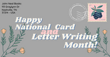 Celebrate the art of Letter writing with us!