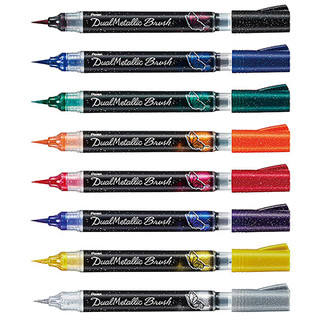 Pentel Dual Metallic Brush Pen