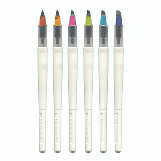 Set of 6 Radius-cut Pilot Parallel Pens