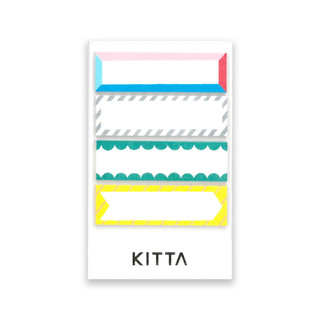 KITTA Basic Washi Tape Pack 15mm, Frame 2