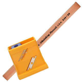 Flat Pencil Sharpener + 1 pencil