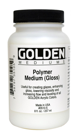 Polymer Medium, Gloss 8oz