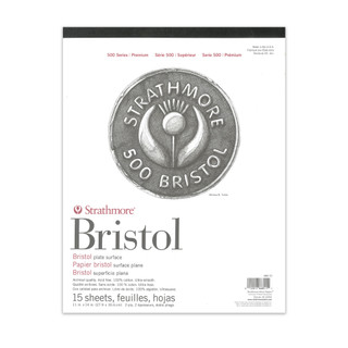 Strathmore 500 Series Bristol Paper, Plate Finish