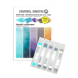 Daniel Smith Extra Fine Watercolor Sticks 5 pc Set, Aquatic Landscapes