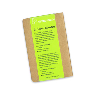 Hahnemuhle 2x Travel Booklets, Large (5" x 8")