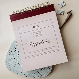 KOUS Modern Calligraphy Practice Pad