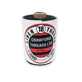 Crawford Waxed Linen Thread, PH Neutral, 4-ply 50g Spool