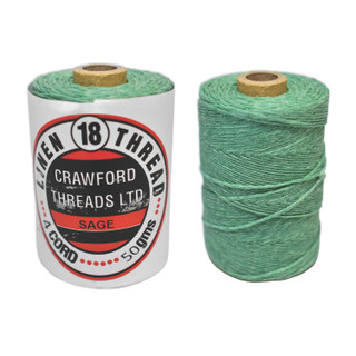 Crawford Waxed Linen Thread, PH Neutral, 4-ply 50g Spool
