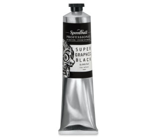Speedball Professional Relief Ink, 5oz, Supergraphic Black