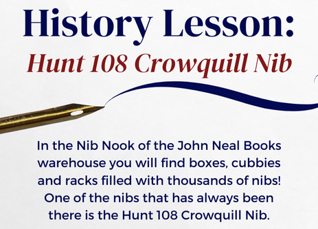 A John Neal Books History Lesson: Hunt 108