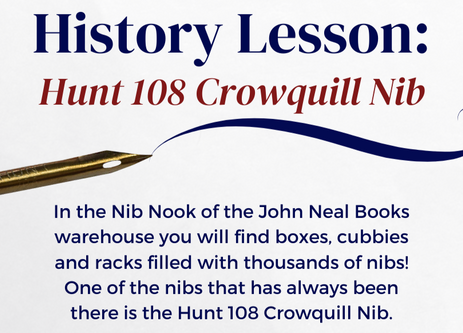 A John Neal Books History Lesson: Sumi Ink