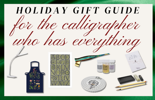 For the Calligrapher Who Has Everything- A Holiday Gift Guide Crafted by John Neal Books