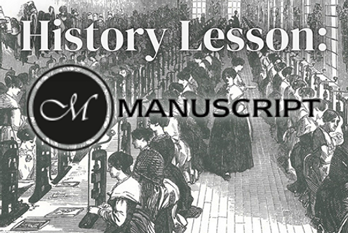 A John Neal Books History Lesson: Manuscript