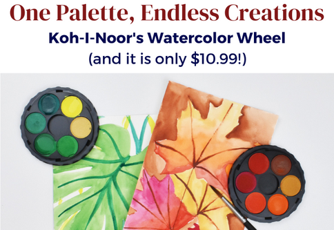 One Palette, Endless Creations - Koh-I-Noor's Watercolor Wheel