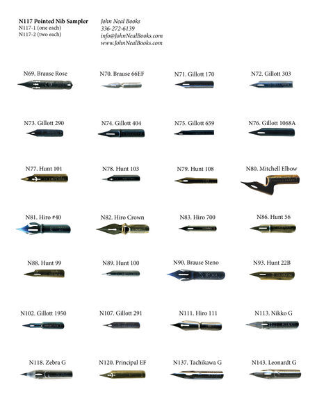 A Comparison of the Nikko G Nib with the Brause Rose Nib on Vimeo