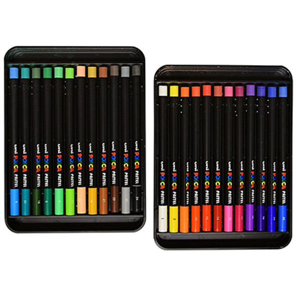 Posca Pastels, Set of 24