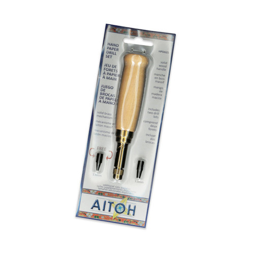 Push Drill Set with Two Bits