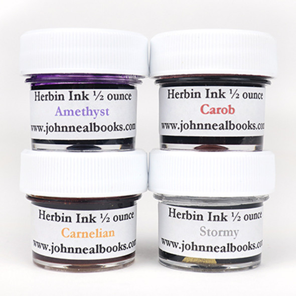 Sample Size Herbin Fountain Pen Shimmer Inks