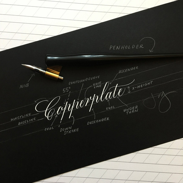 Joy Vanides Deneen - Introduction to Copperplate - The Majuscules