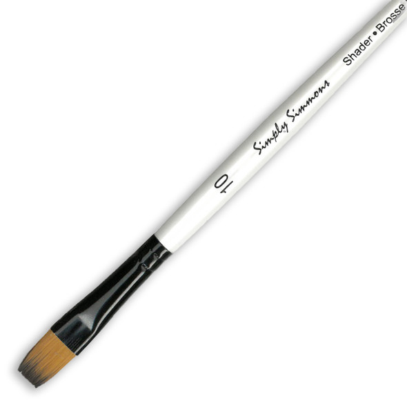 Simply Simmons Flat Shader Multi-Media Brush, Size 10