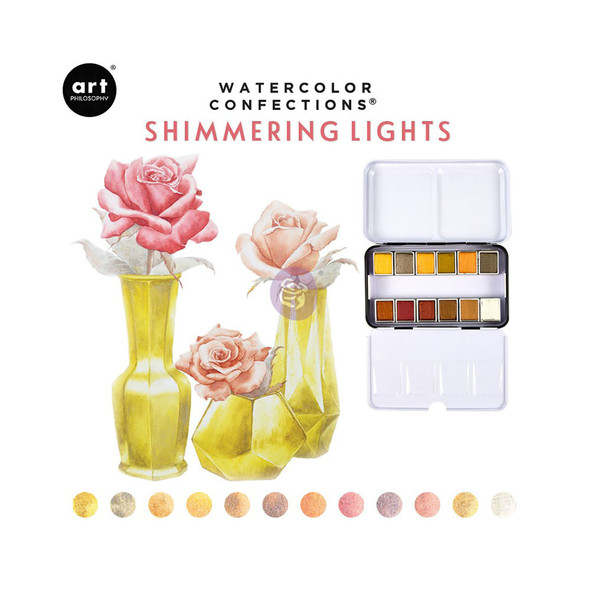 Watercolor Confections: Shimmering Lights