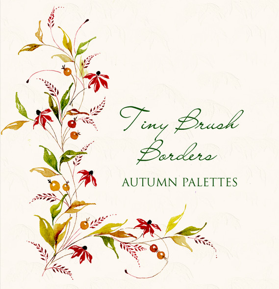 Pat Blair - Tiny Brush Borders, Autumn Palettes - Oct 5 & 6